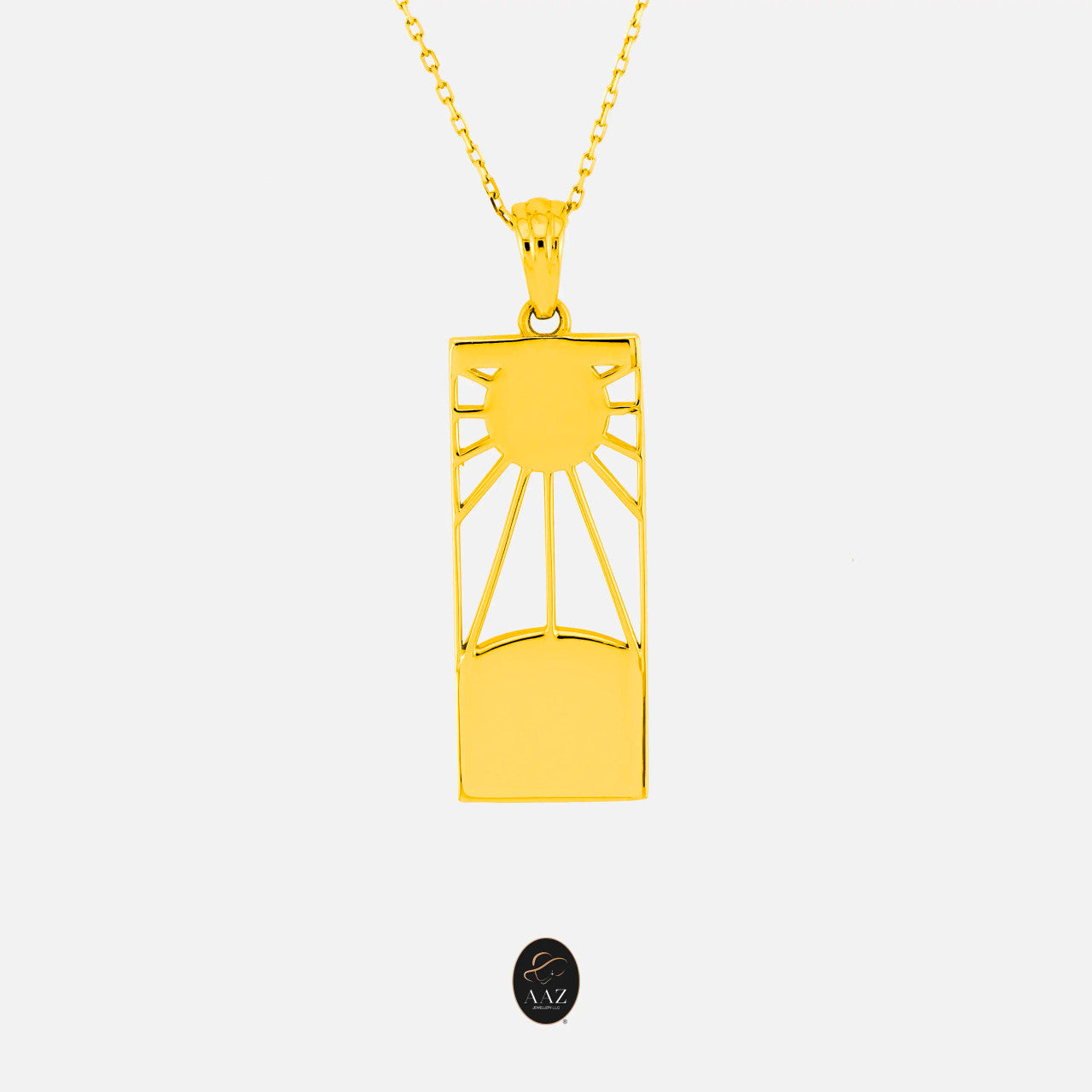 Hanafuda 18K Gold Necklace