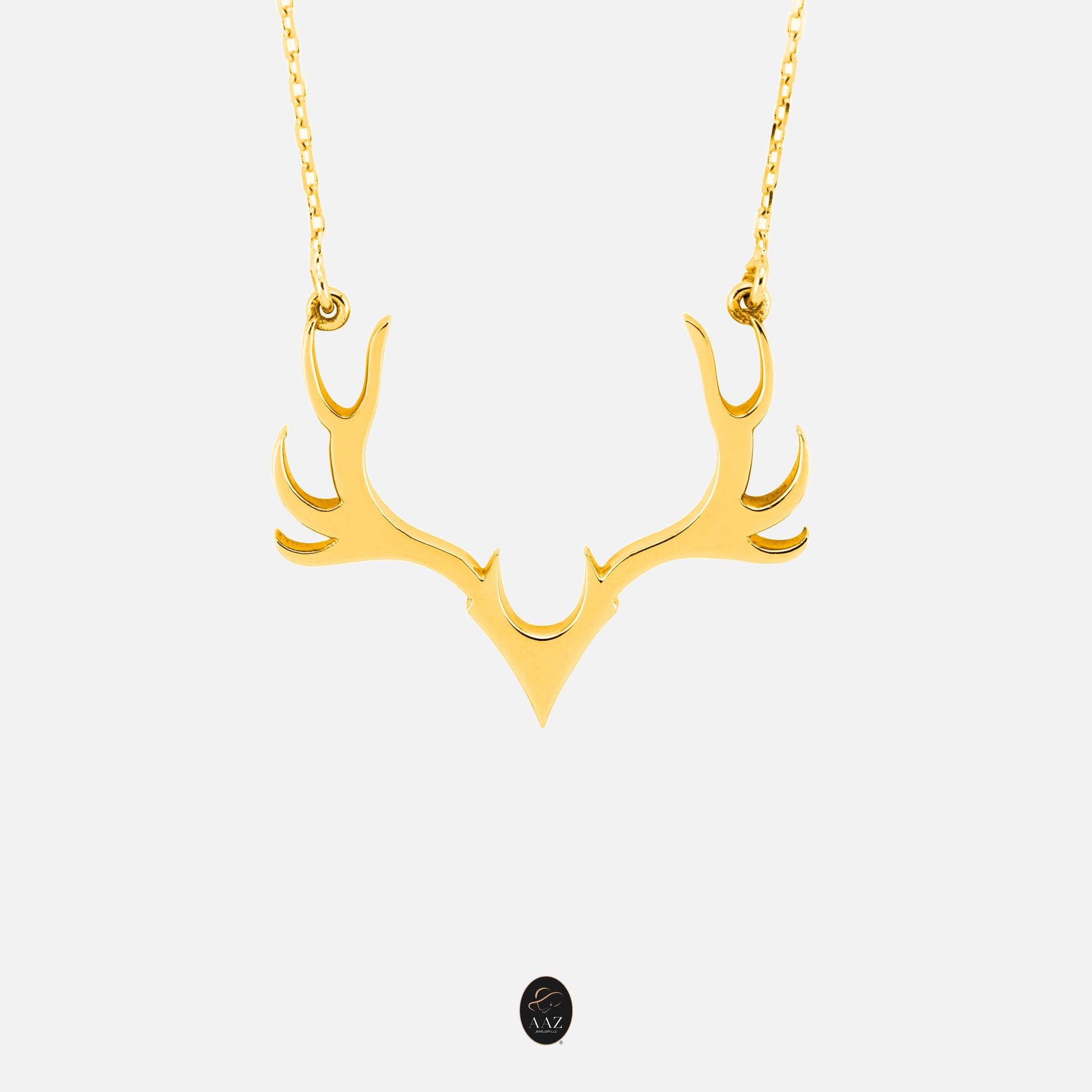 Antler 18K Gold Necklace
