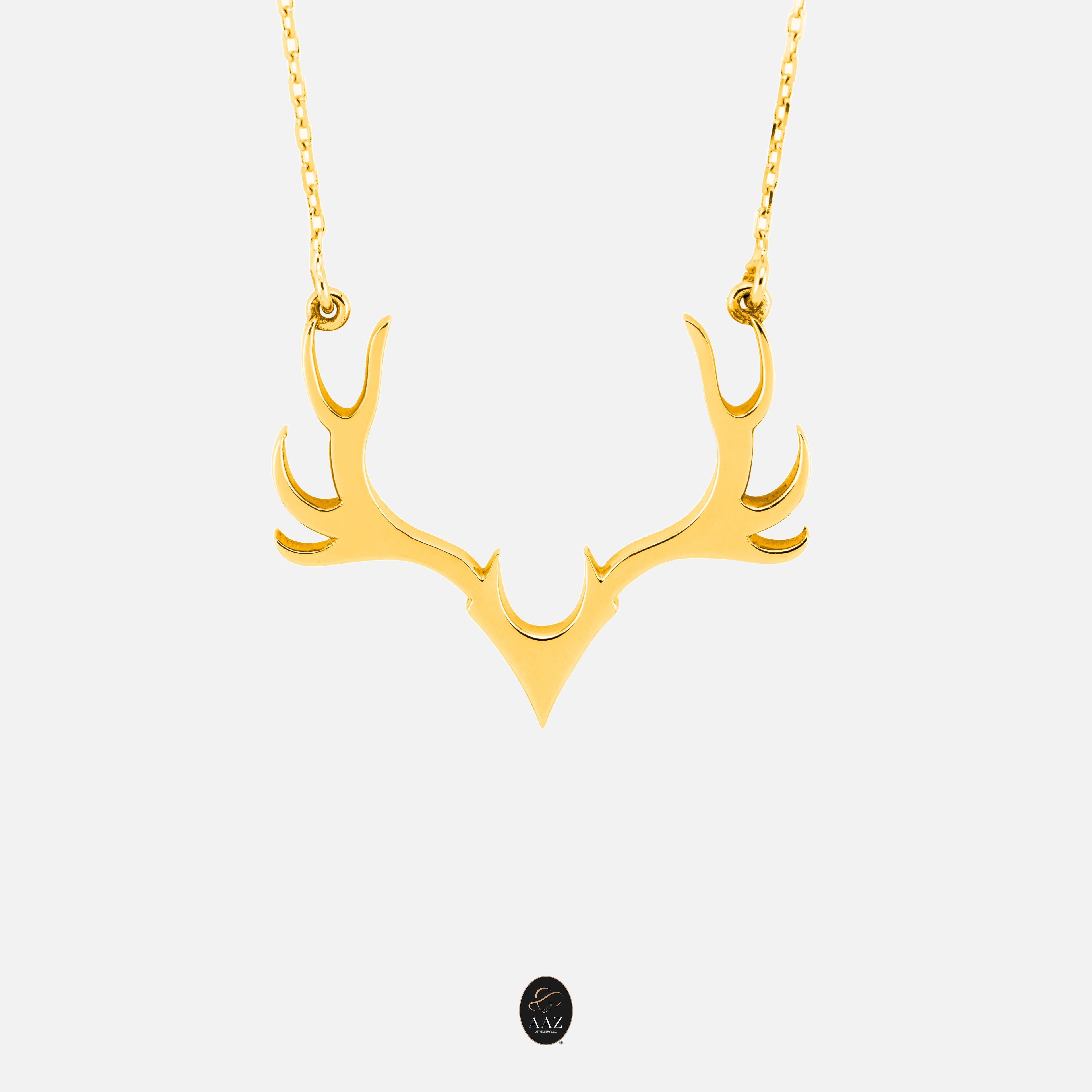 Antler 18K Gold Necklace