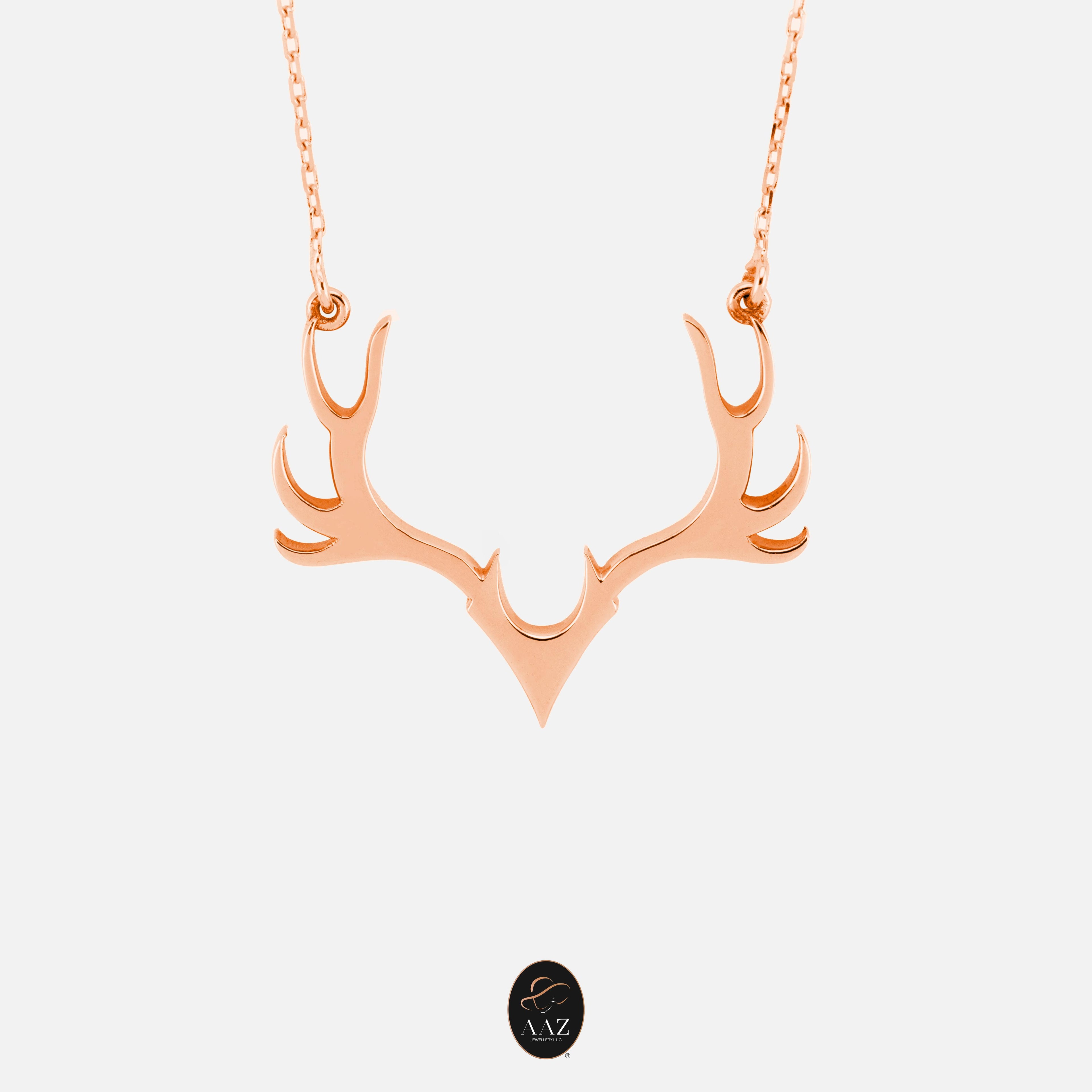 Antler 18K Gold Necklace