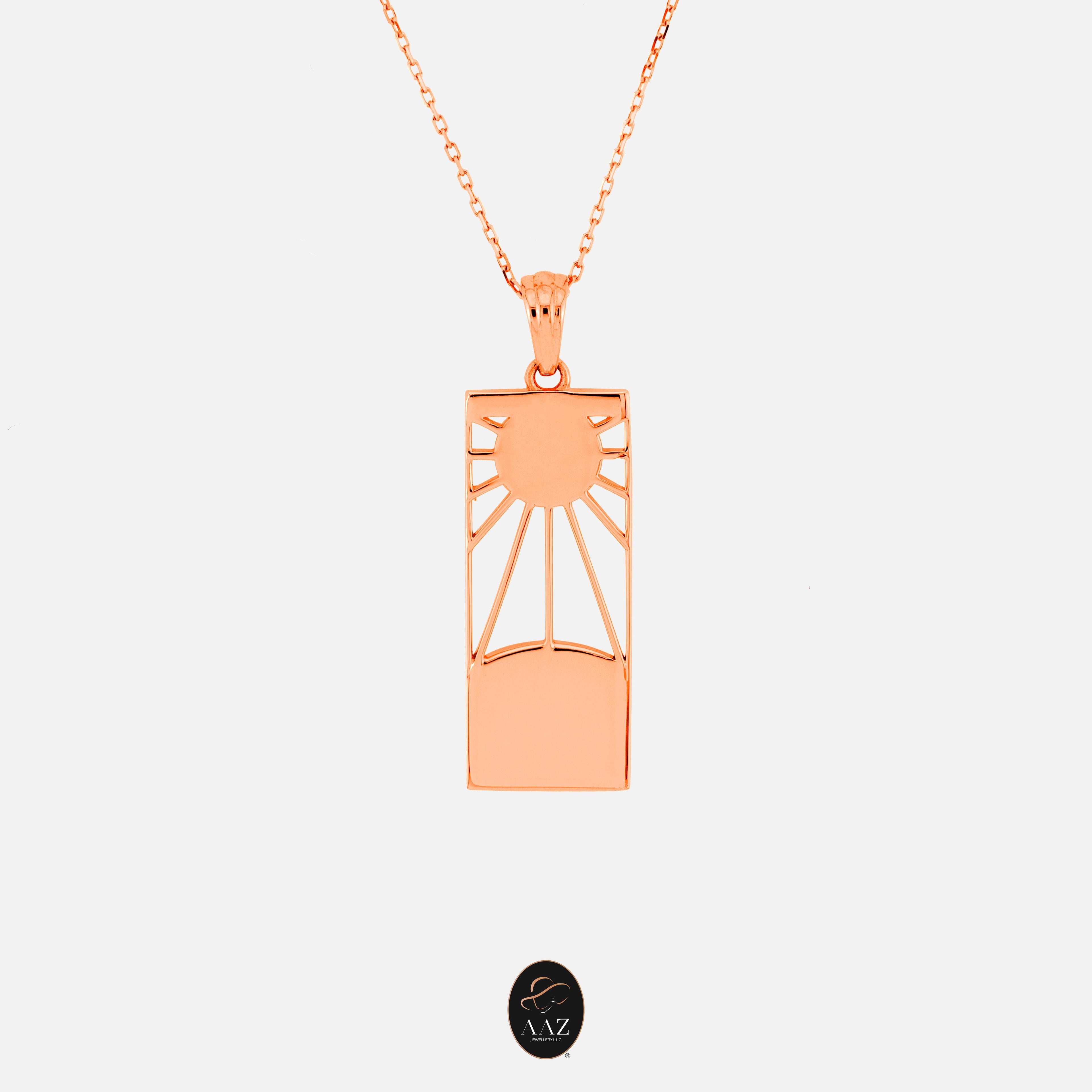 Hanafuda 18K Gold Necklace