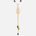 Spiral Gold Plated 18k Gold Plated Silver Necklace
