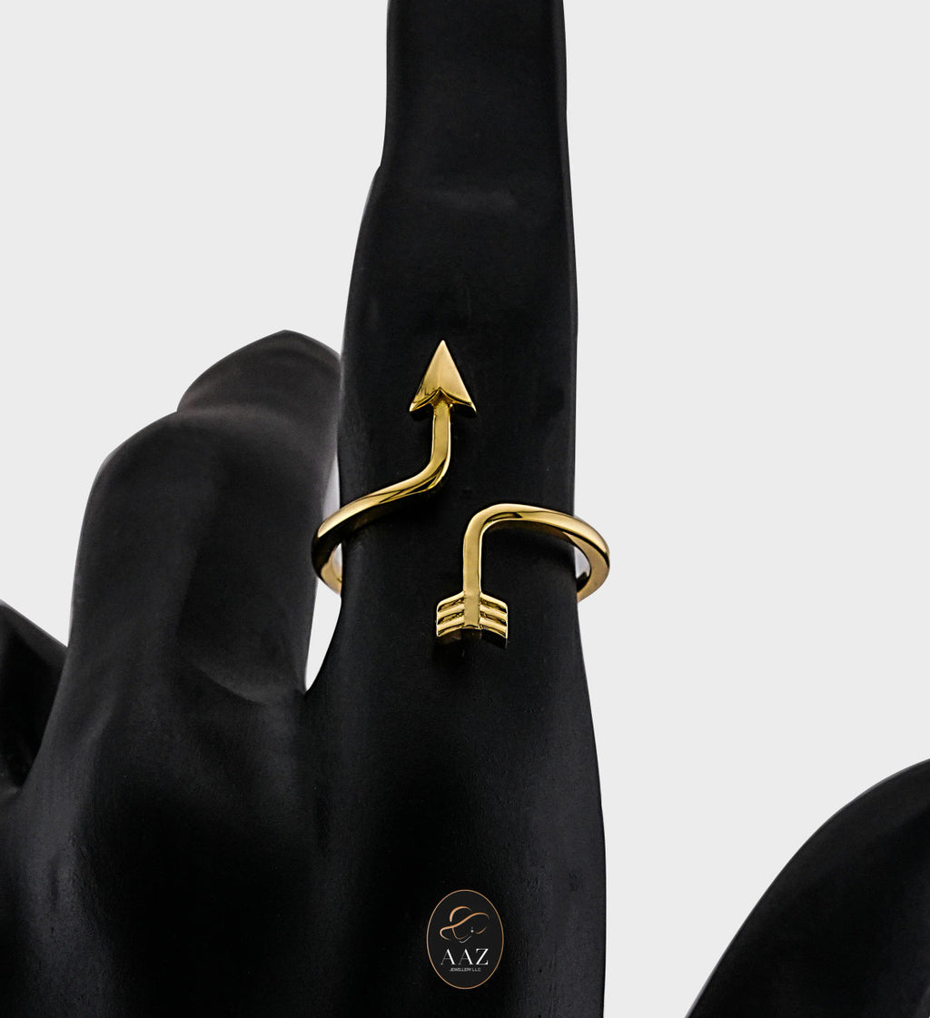 Arrow Ring 18k Gold Ring