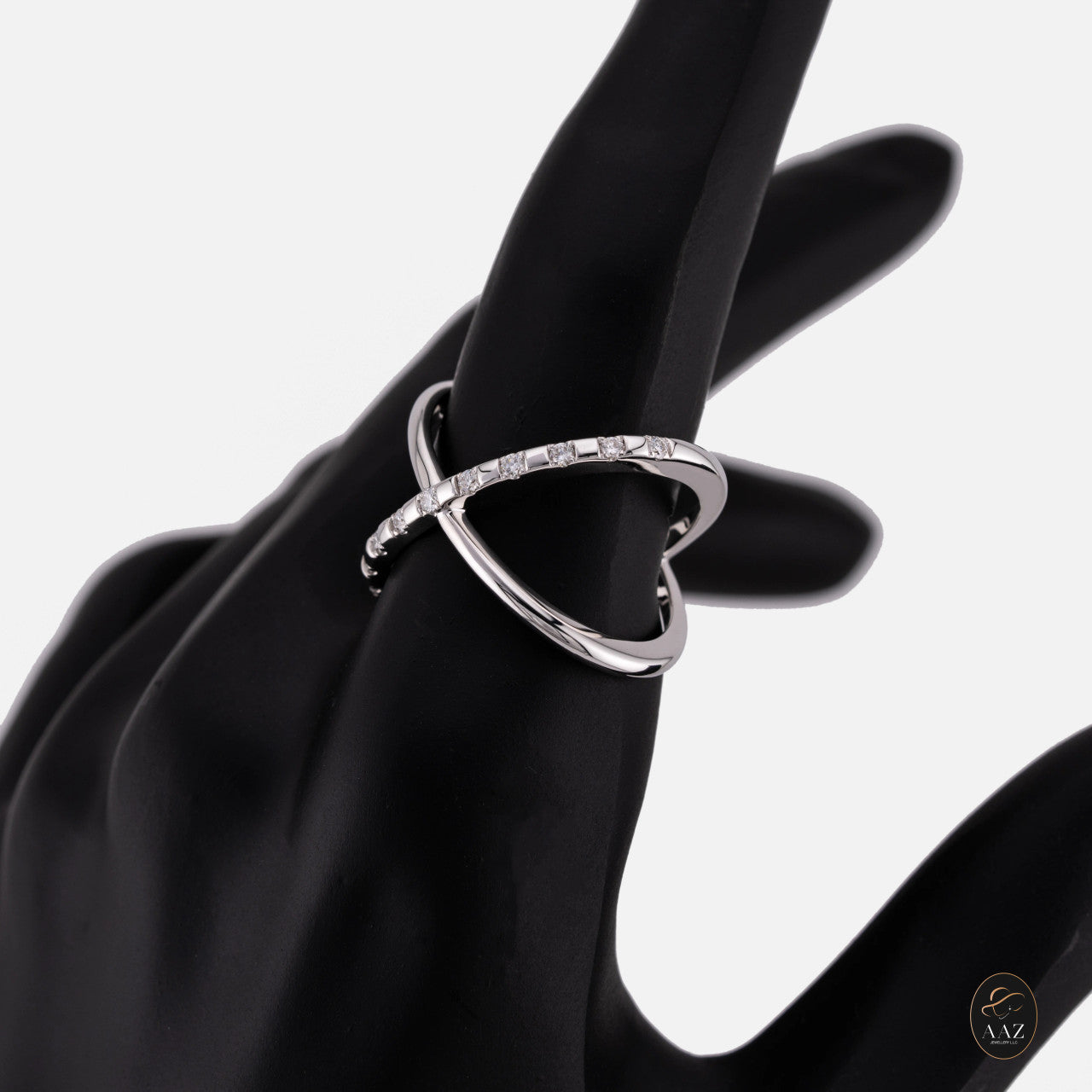 X Diamonds 18K Gold Ring