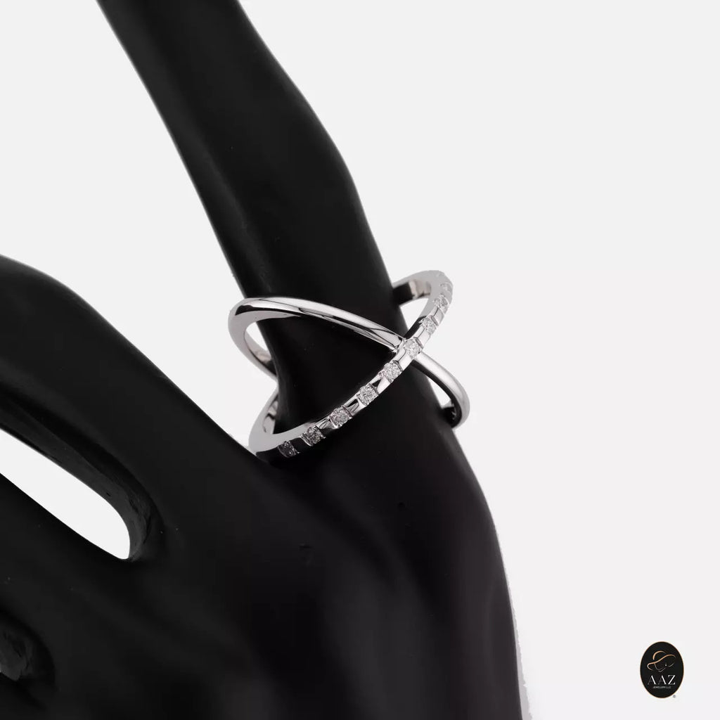 X Diamonds 18K Gold Ring