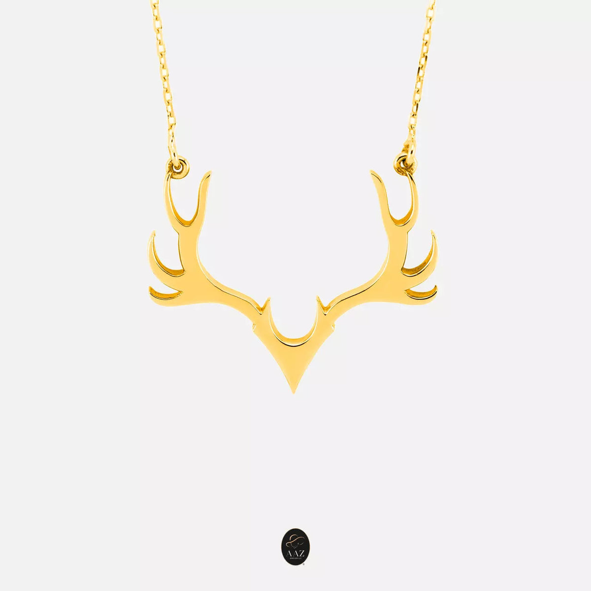 Antler 18K Gold Necklace