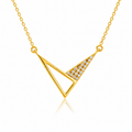 Trigon 18K Gold Necklace
