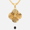 Clover 18k Gold Plated Silver Necklace