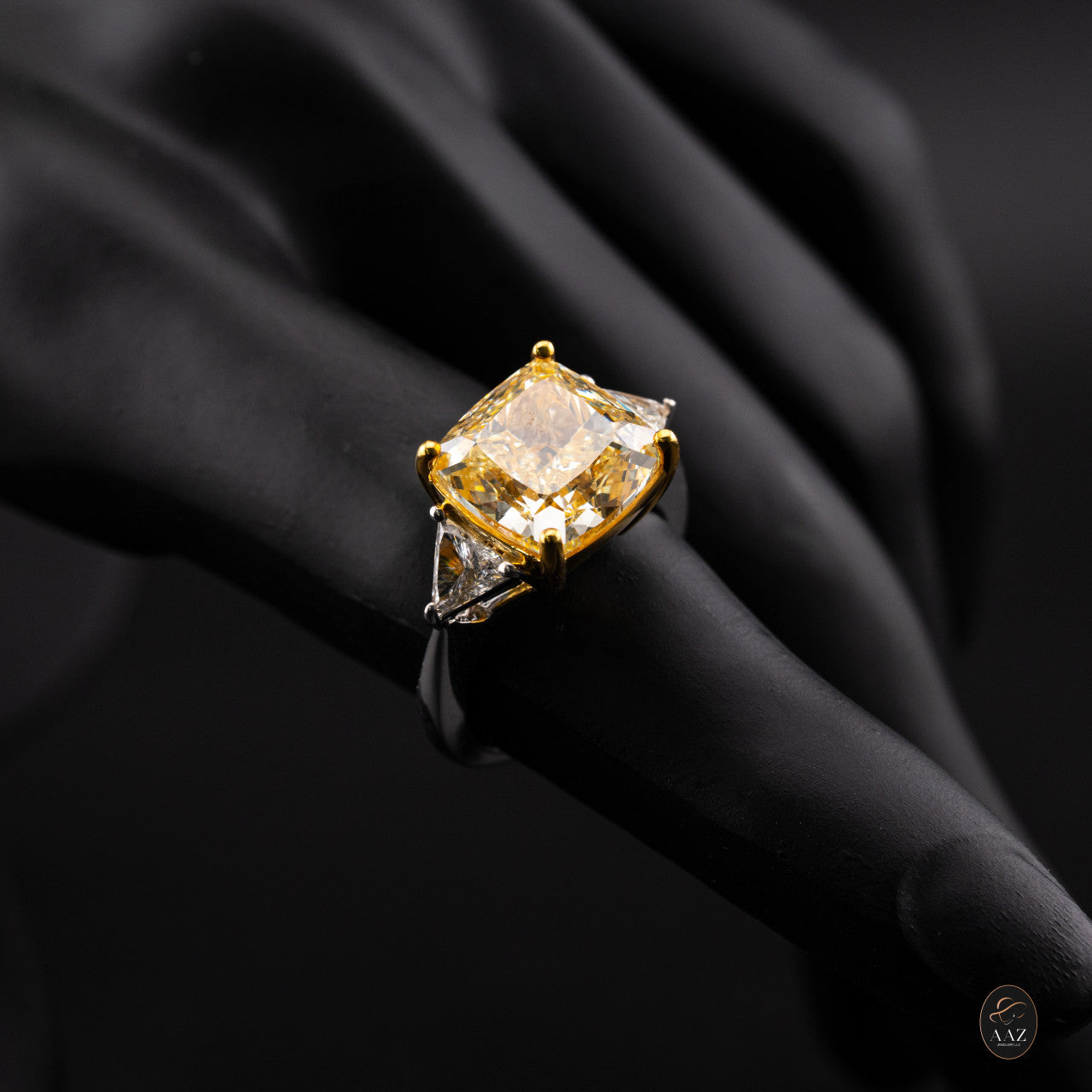 Yellow Diamond 18K Gold Ring