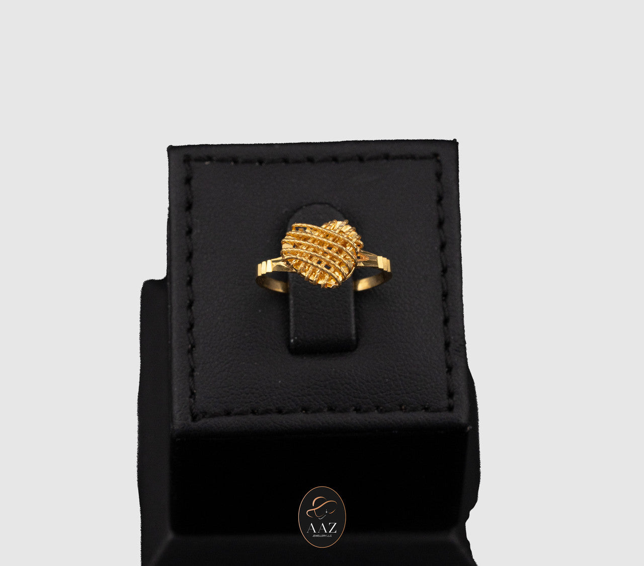 Heart Shape 21K Gold Ring