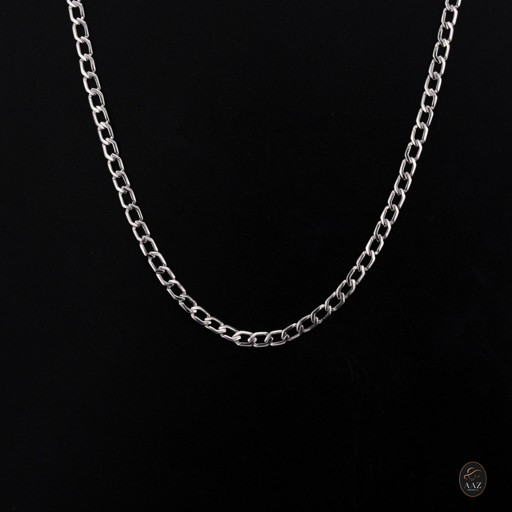 Platinum Necklace Mid Angle