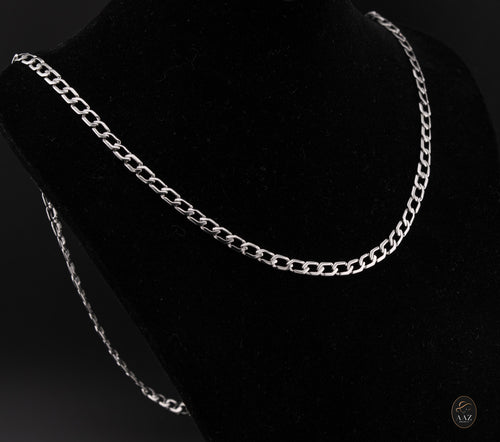 Platinum Necklace Right angle