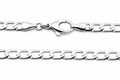 Curb Platinum Necklace