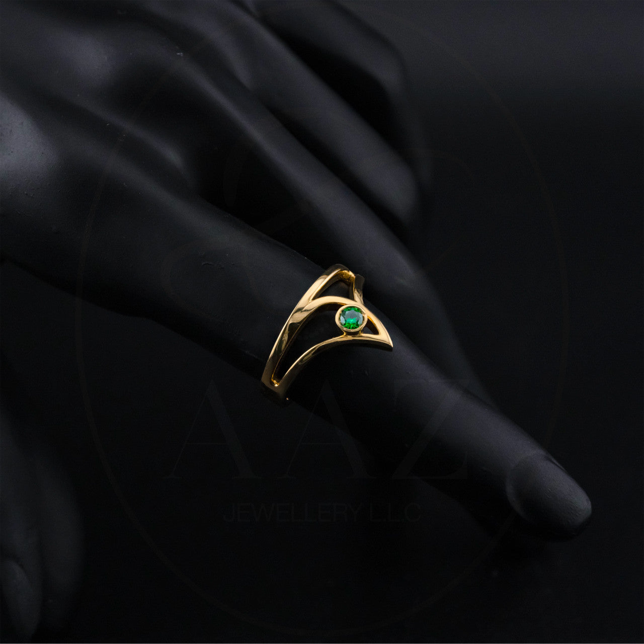 Sage 18K Gold Ring