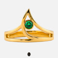 Sage 18K Gold Ring