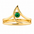 Sage 18K Gold Ring