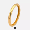 Facet 18K Gold Ring