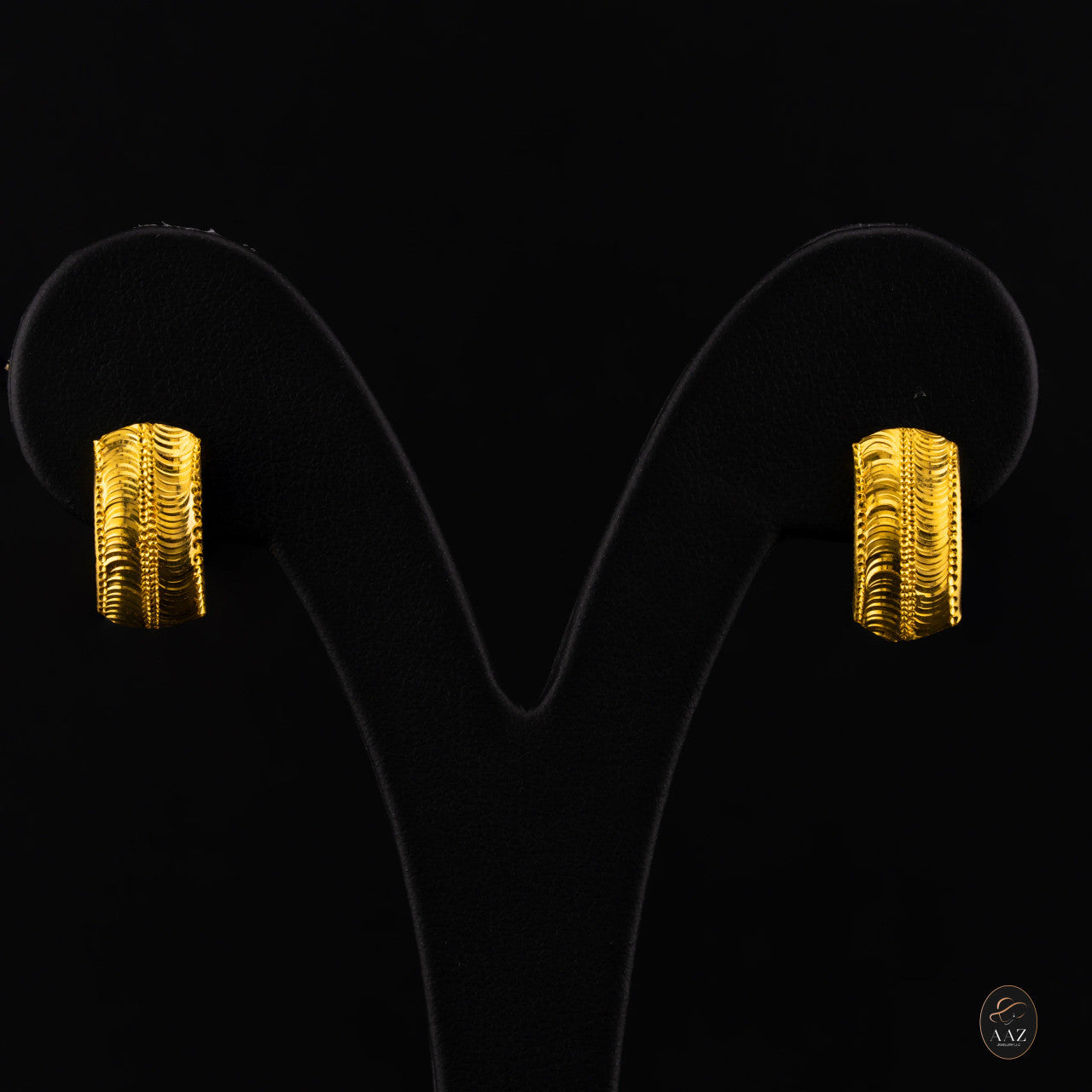Bow 22K Gold Earrings