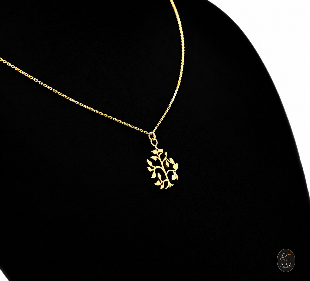 Tree 18K Gold Necklace