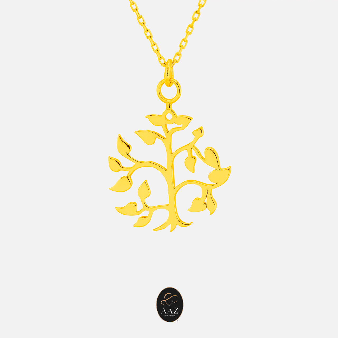 Tree 18K Gold Necklace