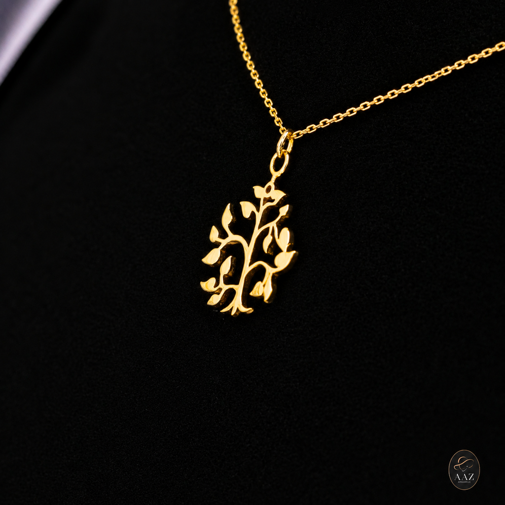Tree 18K Gold Necklace