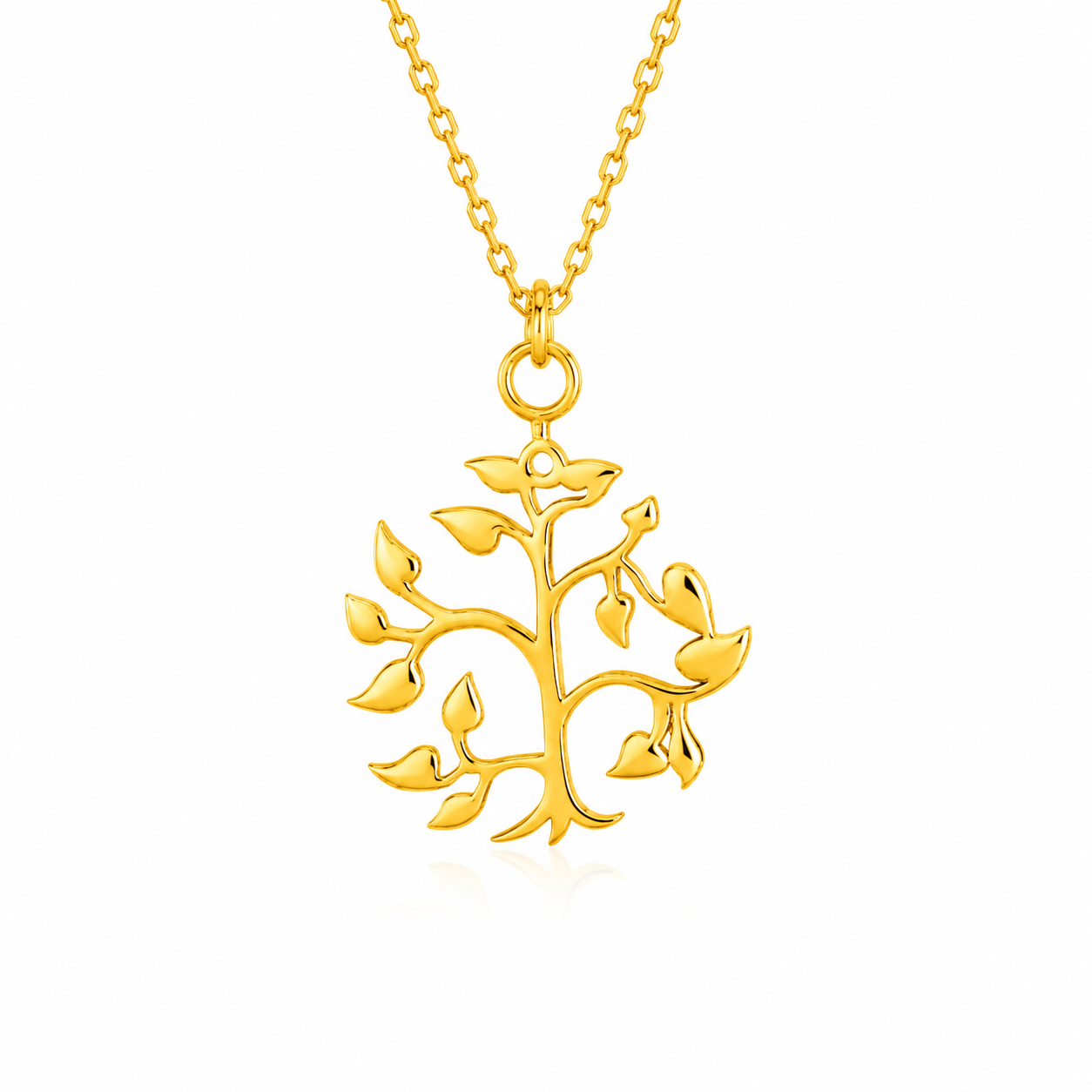 Tree 18K Gold Necklace
